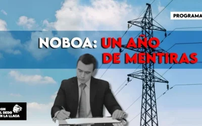 NOBOA: UN AÑO DE MENTIRAS